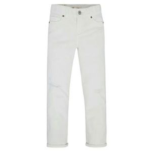 Levis white boyfriend jeans